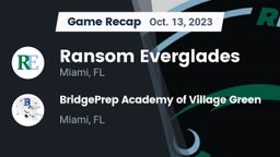 Recap: Ransom Everglades  vs. BridgePrep Academy of Village Green 2023