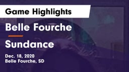 Belle Fourche  vs Sundance  Game Highlights - Dec. 18, 2020