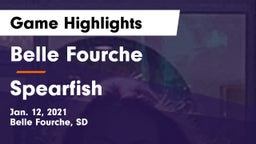 Belle Fourche  vs Spearfish  Game Highlights - Jan. 12, 2021