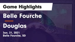 Belle Fourche  vs Douglas  Game Highlights - Jan. 21, 2021