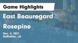 East Beauregard  vs Rosepine  Game Highlights - Dec. 4, 2021