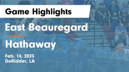 East Beauregard  vs Hathaway  Game Highlights - Feb. 14, 2023