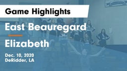 East Beauregard  vs Elizabeth  Game Highlights - Dec. 10, 2020