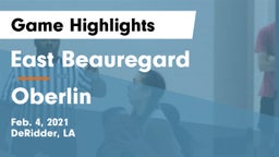 East Beauregard  vs Oberlin  Game Highlights - Feb. 4, 2021