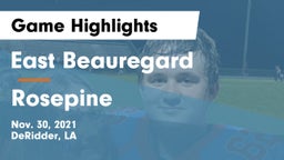 East Beauregard  vs Rosepine  Game Highlights - Nov. 30, 2021