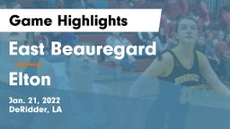 East Beauregard  vs Elton  Game Highlights - Jan. 21, 2022
