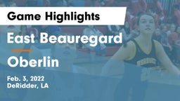 East Beauregard  vs Oberlin  Game Highlights - Feb. 3, 2022