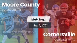 Matchup: Moore County High vs. Cornersville  2016