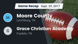 Recap: Moore County  vs. Grace Christian Academy 2017