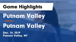 Putnam Valley  vs Putnam Valley  Game Highlights - Dec. 14, 2019