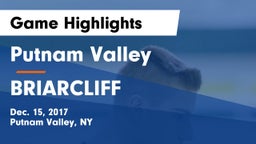 Putnam Valley  vs BRIARCLIFF  Game Highlights - Dec. 15, 2017