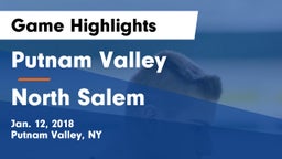 Putnam Valley  vs North Salem  Game Highlights - Jan. 12, 2018