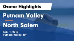 Putnam Valley  vs North Salem  Game Highlights - Feb. 1, 2018