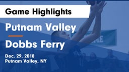 Putnam Valley  vs Dobbs Ferry  Game Highlights - Dec. 29, 2018