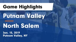 Putnam Valley  vs North Salem  Game Highlights - Jan. 15, 2019