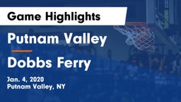 Putnam Valley  vs Dobbs Ferry  Game Highlights - Jan. 4, 2020