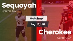 Matchup: Sequoyah  vs. Cherokee  2017