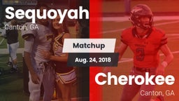 Matchup: Sequoyah  vs. Cherokee  2018