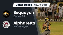 Recap: Sequoyah  vs. Alpharetta  2018