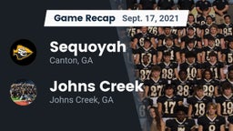 Recap: Sequoyah  vs. Johns Creek  2021