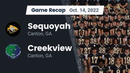 Recap: Sequoyah  vs. Creekview  2022