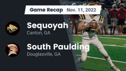Recap: Sequoyah  vs. South Paulding  2022