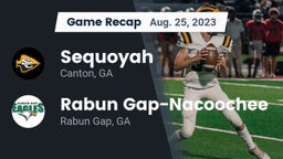 Recap: Sequoyah  vs. Rabun Gap-Nacoochee  2023