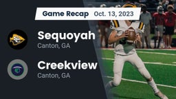 Recap: Sequoyah  vs. Creekview  2023