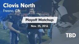 Matchup: Clovis North High vs. TBD 2016