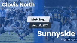 Matchup: Clovis North High vs. Sunnyside  2017