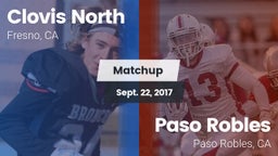 Matchup: Clovis North High vs. Paso Robles  2017