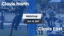 Matchup: Clovis North High vs. Clovis East  2017