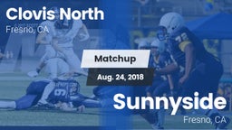 Matchup: Clovis North High vs. Sunnyside  2018