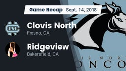 Recap: Clovis North  vs. Ridgeview  2018