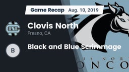 Recap: Clovis North  vs. Black and Blue Scrimmage 2019