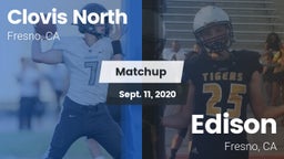Matchup: Clovis North High vs. Edison  2020