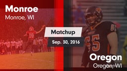 Matchup: Monroe  vs. Oregon  2016