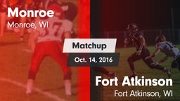 Matchup: Monroe  vs. Fort Atkinson  2016