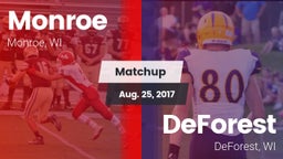 Matchup: Monroe  vs. DeForest  2017