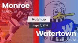Matchup: Monroe  vs. Watertown  2018