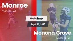 Matchup: Monroe  vs. Monona Grove  2018