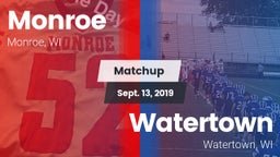 Matchup: Monroe  vs. Watertown  2019