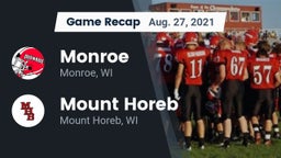 Recap: Monroe  vs. Mount Horeb  2021