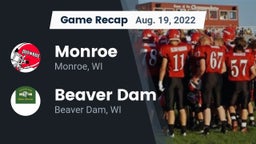 Recap: Monroe  vs. Beaver Dam  2022