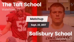 Matchup: The Taft School vs. Salisbury School  2017