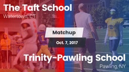 Matchup: The Taft School vs. Trinity-Pawling School 2017