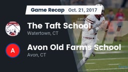 Recap: The Taft School vs. Avon Old Farms School 2017