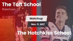 Matchup: The Taft School vs. The Hotchkiss School 2017