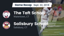 Recap: The Taft School vs. Salisbury School  2018