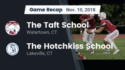 Recap: The Taft School vs. The Hotchkiss School 2018